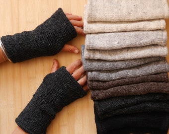 Wrist warmers, cuffs with thumb hole