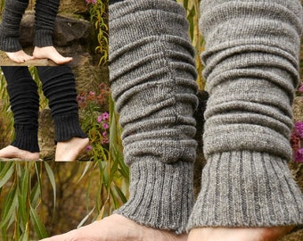 Fußstulpen aus Schurwolle, warme Beinstulpen