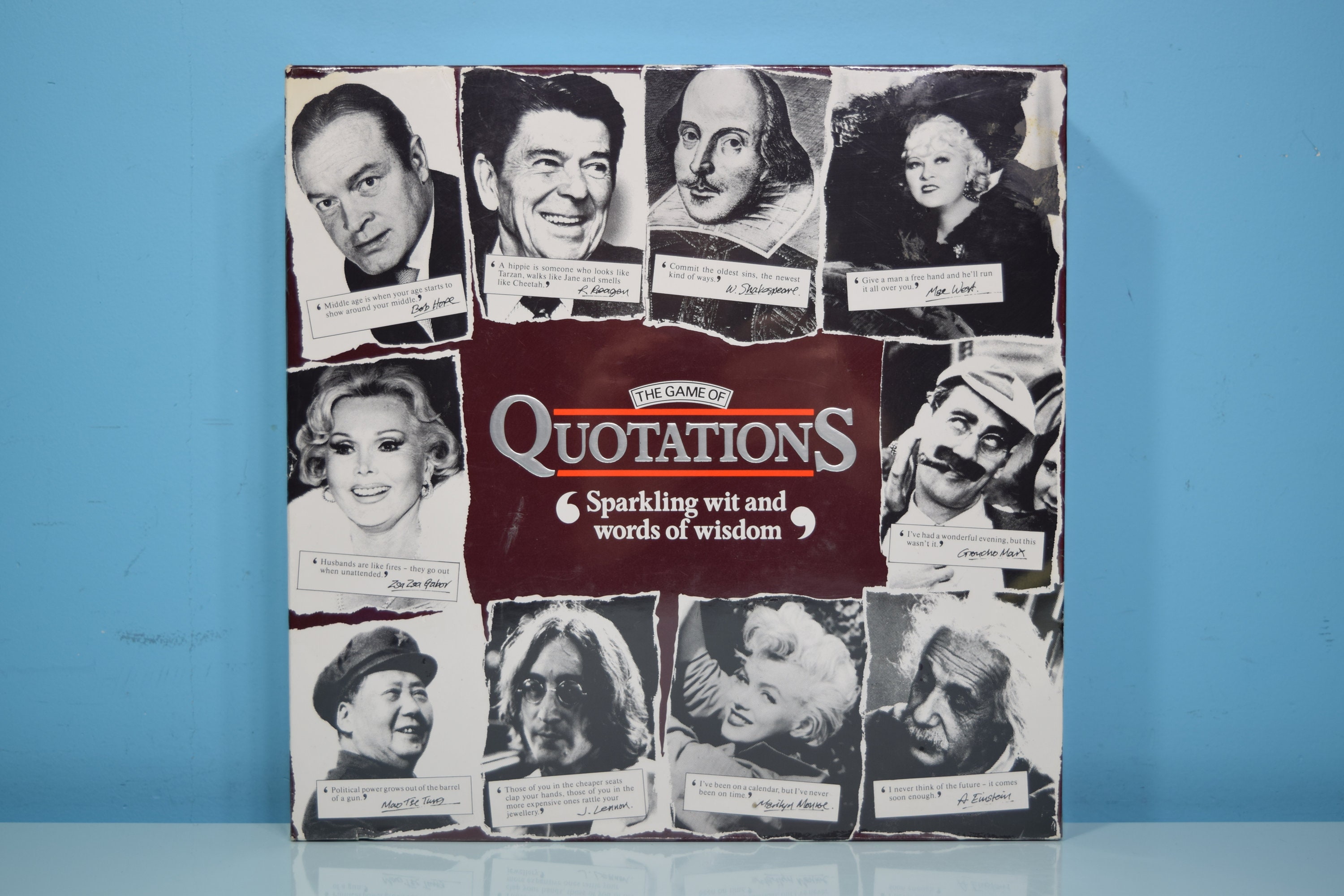 New the Game of Quotations Board Game Famous Quotes Sparking Wit and