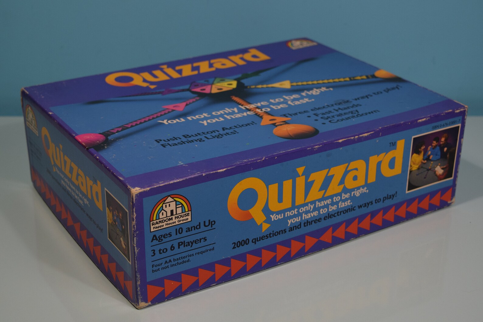 Quizzard Electronic Trivia Game 1988 Vintage Educational Etsy
