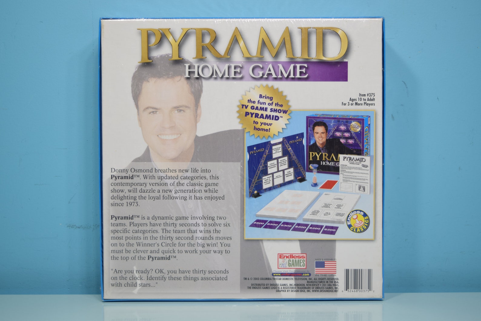 New Pyramid Home Game Board Game By Endless Game T.V. Show Etsy