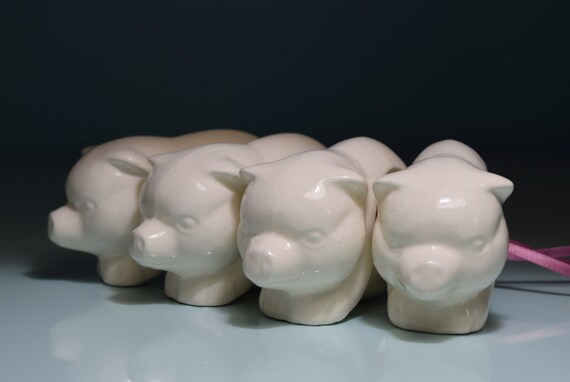 Pig napkin rings discount
