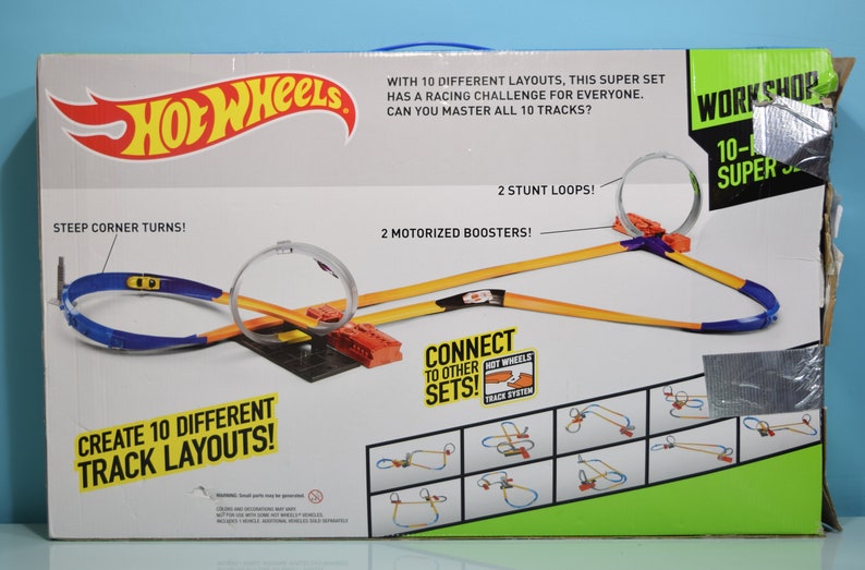 Rare Hot Wheels 10 in 1 Super Set Complete Etsy