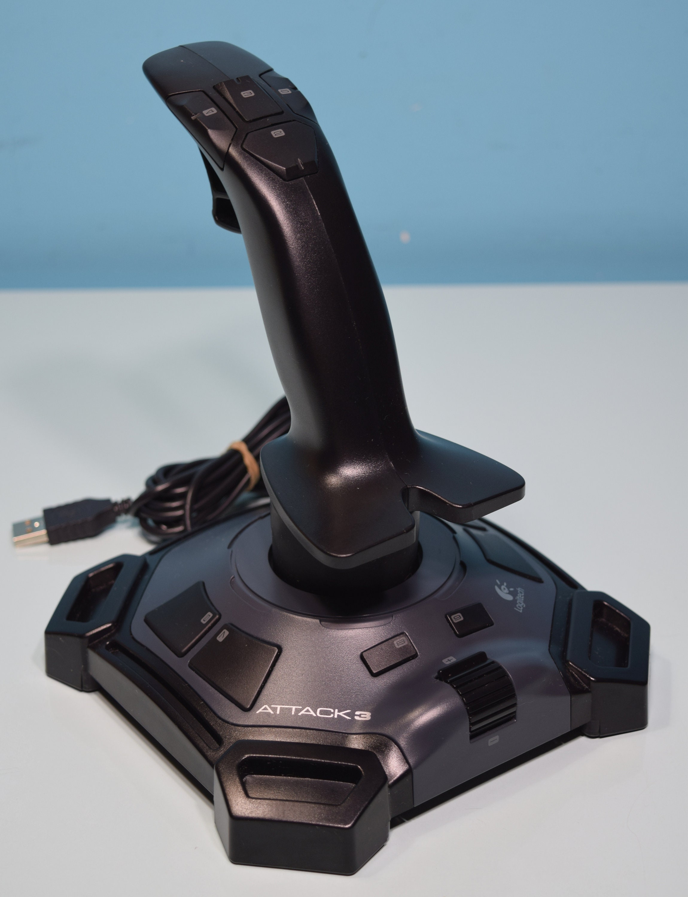 Logitech Attack 3 Joystick Flight Simulation Controller - Etsy