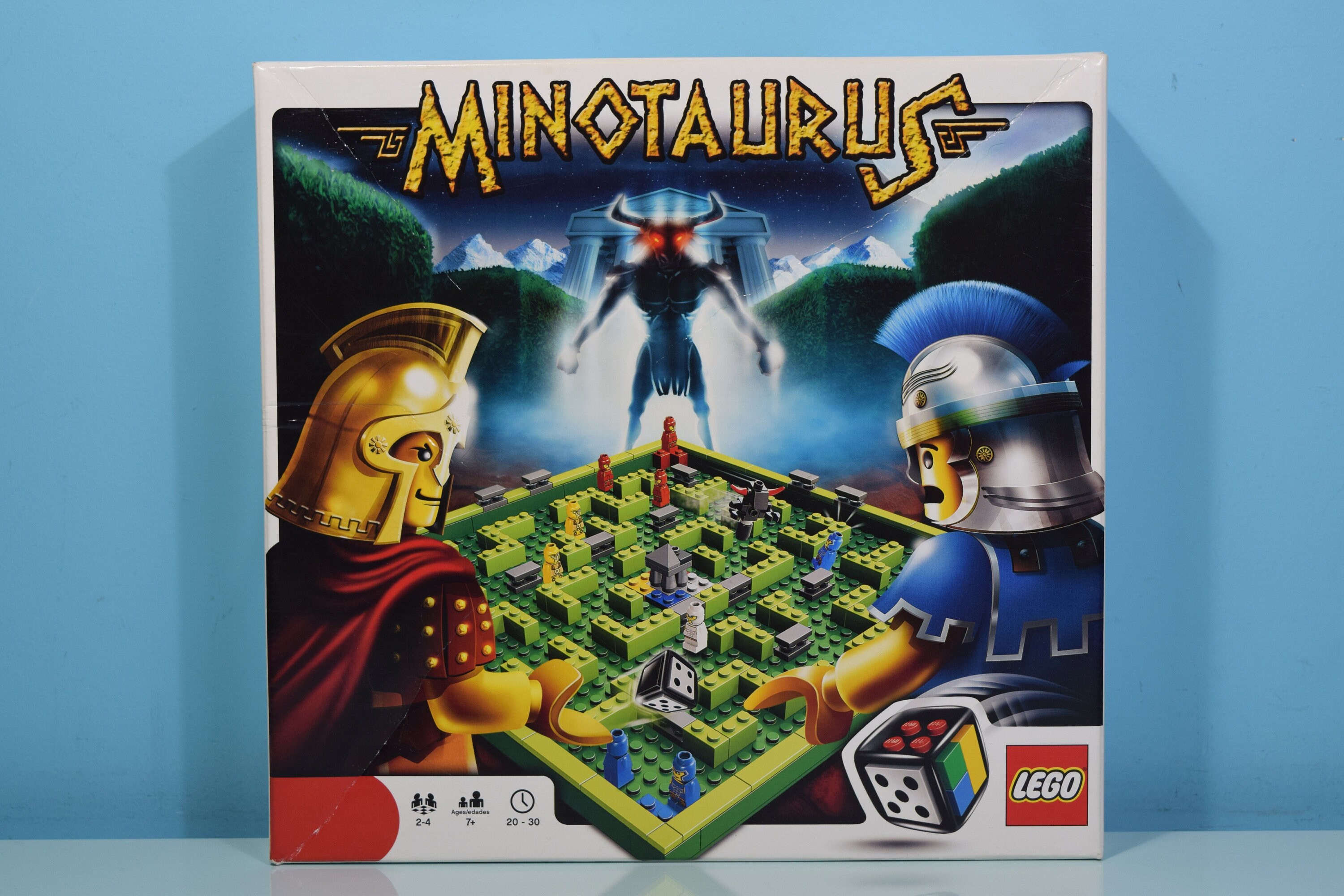 Lego Minotaurus Buildable Board Game Etsy UK