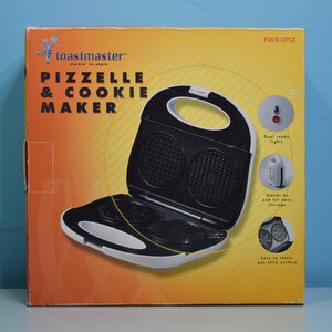 toastmaster pizzelle and cookie maker
