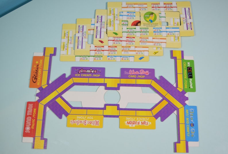 Mall Madness Board Game Rare Shopping Fun Complete Etsy