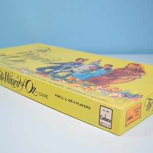 Wizard of Oz Board Game Vintage 1974 Edition Complete and Very Good - Etsy