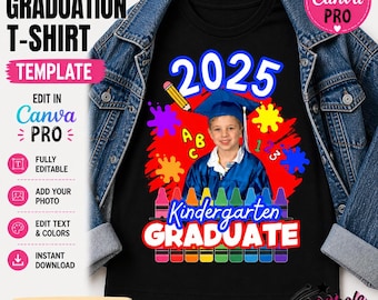 Editable Graduation T-Shirt Template #11
