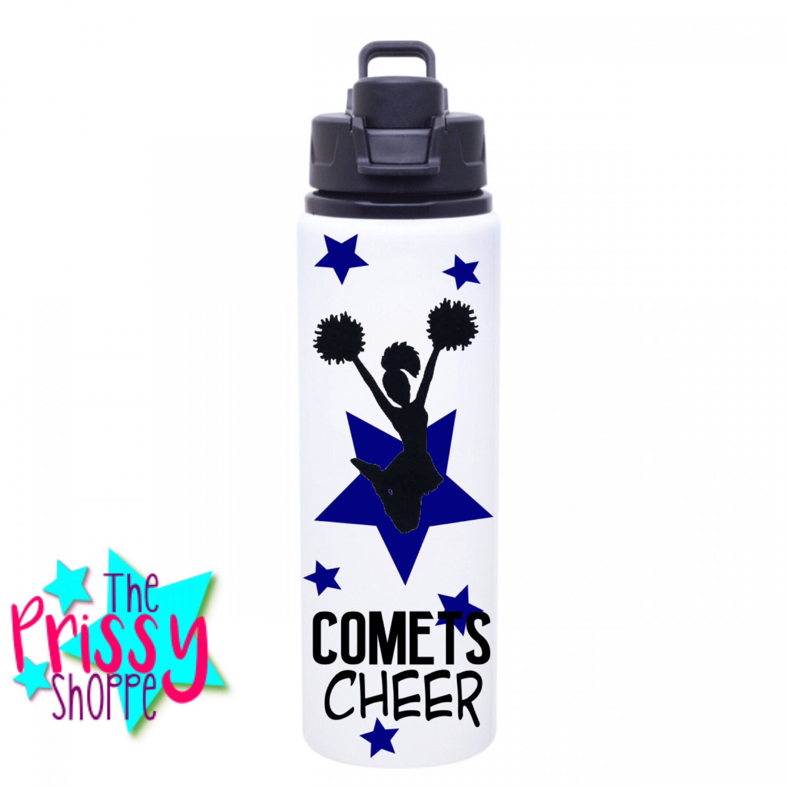 Cheer Water Bottles Personalized / Cheerleading Water Etsy