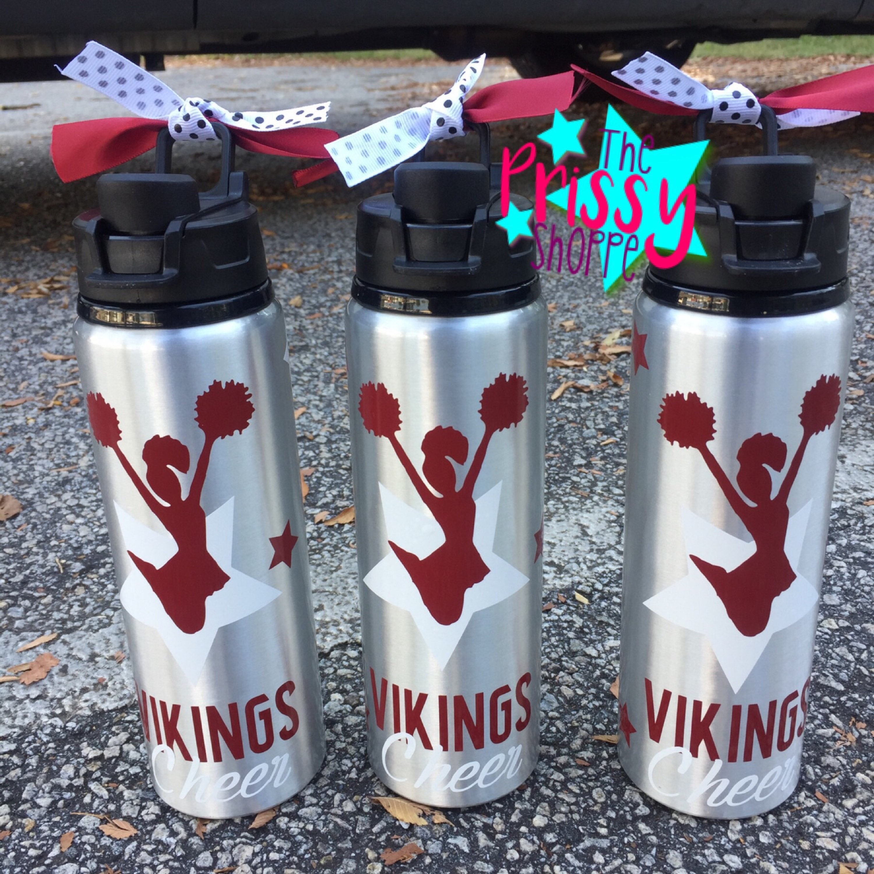 Cheer Water Bottles Personalized / Cheerleading Water Etsy