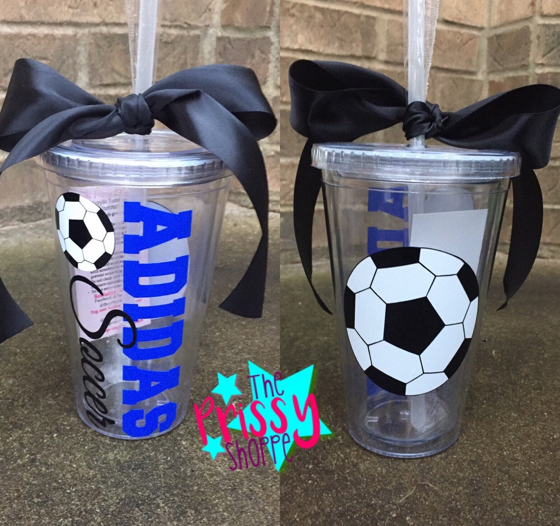 Soccer Cup/Soccer Player/Soccer Girl/Soccer/Acrylic Etsy