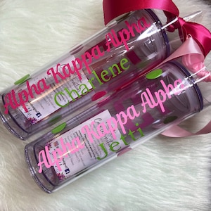 Alpha Kappa Alpha Tumbler