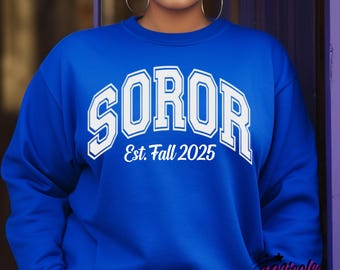 Zeta Inspired Soror Established Shirt Personalized
