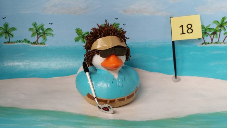 golf rubber duck