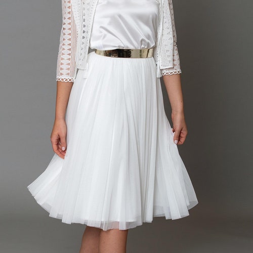 Constant Love® Short Tulle Skirt - Bridal Skirt Bridal Wedding - Registry Office