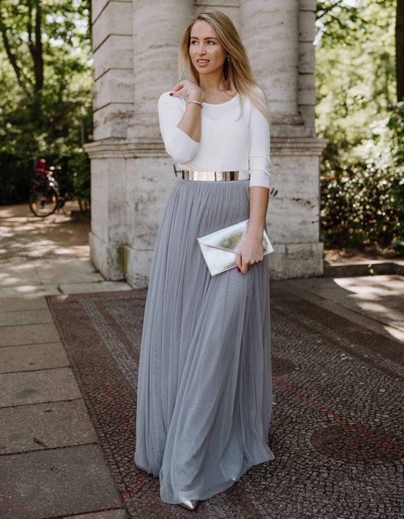 Knorretje Overvloedig Grondig Constant Love® Grey Lange Tule Rok Bruiloft Rok Bruidsmeisje - Etsy België Knorretje Overvloedig Grondig Constant Love® Grey Lange Tule Rok Bruiloft Rok Bruidsmeisje - Etsy België