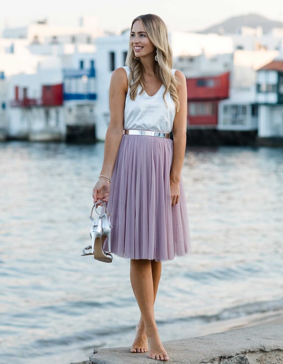 Oud roze rok shop