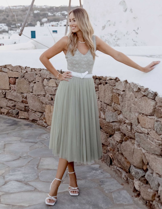 Midi skirt for clearance wedding