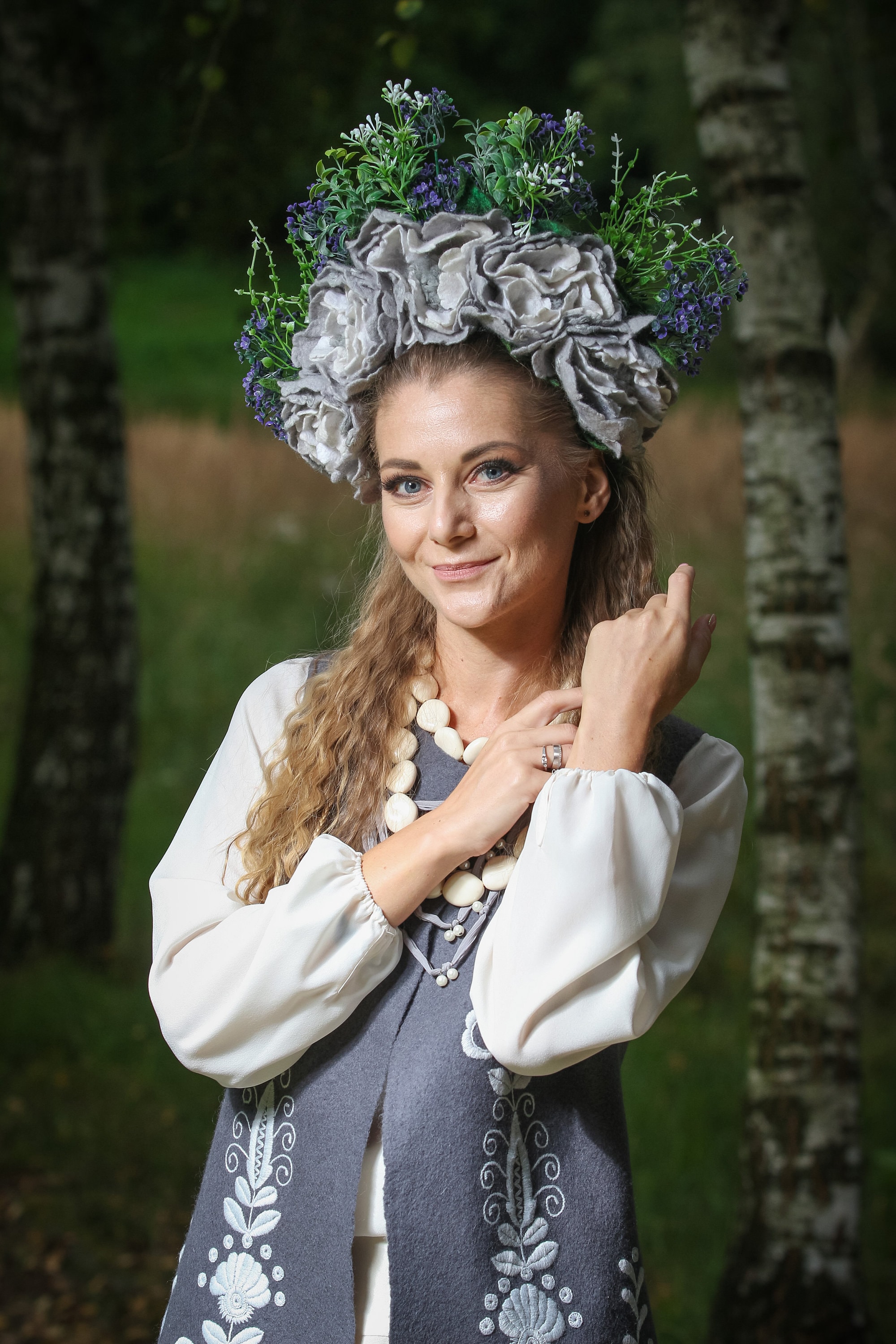ukrainian wedding headpiece