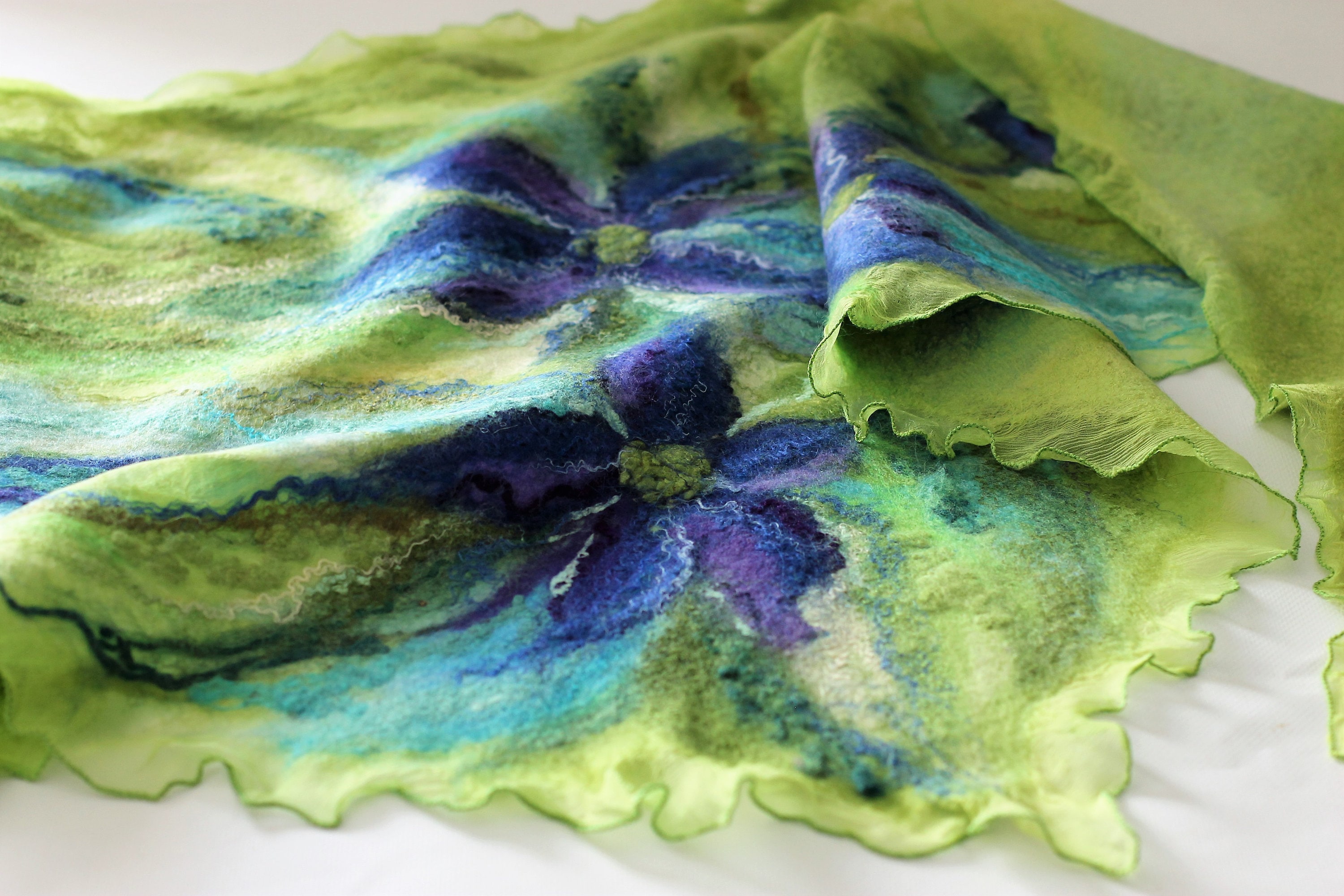 nuno felt shawl