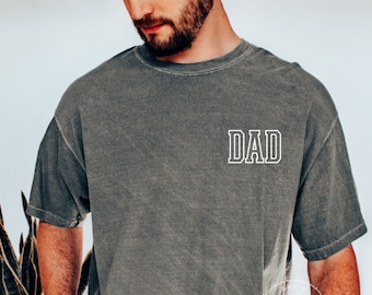 Camiseta para papá - Camiseta con colores cómodos para papá - Camiseta con bolsillo para papá - Camiseta personalizada para papá - Camiseta para papá - Camiseta para el día del padre - Camiseta para papá nuevo - Regalo para papá