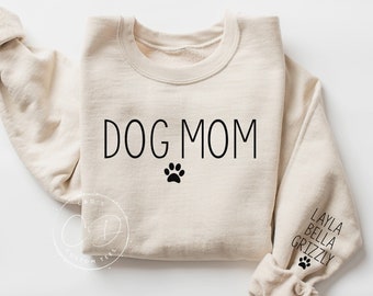 Dog Mom Sweatshirts - Custom Dog Mom Shirt - Dog Mom Shirts - Womens Sweatshirts - Dog Mom Tshirt - Dog Mom Gift - Dog Mom Tee