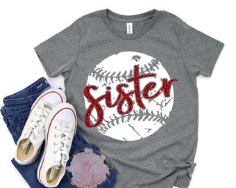 sister baseball shirt