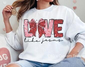 Sudaderas de San Valentín - Jesús San Valentín - Camisetas de San Valentín - Camisetas de San Valentín para mujer - Camisetas de San Valentín - Camisetas con gráficos de moda