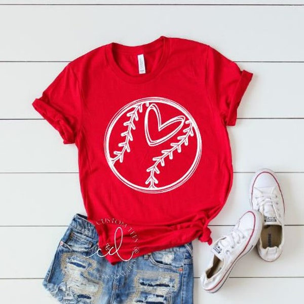 Baseball Shirts - Baseball Love Shirt - Baseball Tees - Baseball Tank Tops - Baseball Shirt - Mom Shirts - Sports Mom Tees