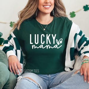 St Patrick&#39;s Day Shirt - Cute St Patrick&#39;s Day Tee - Lucky Shirt - St Patty&#39;s Day - Matching Shirts - Lucky Shamrock Shirt - Shamrock Tees