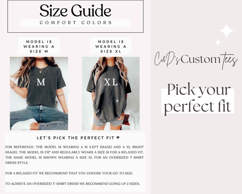 a women's t - shirt with the words, pick your perfect fit