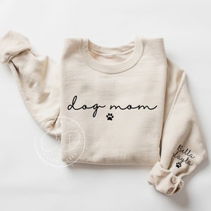 Dog Mom Sweatshirts - Custom Dog Mom Shirt - Dog Mom Shirts - Womens Sweatshirts - Dog Mom Tshirt - Dog Mom Gift - Dog Mom Tee - New Dog Mom