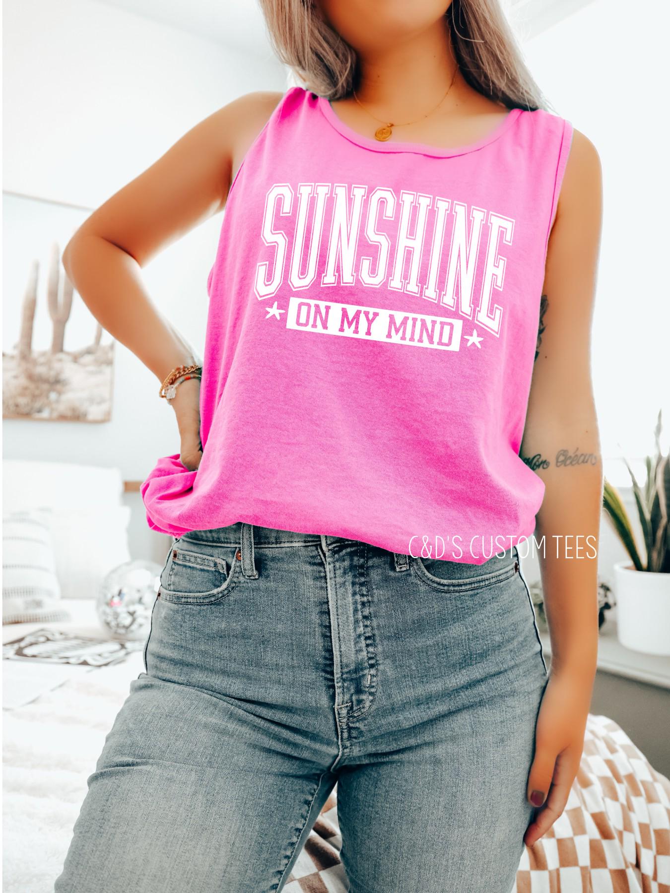 Summer Comfort Color Tank Top - Boat Days Tank Top - Summer Tanks - Vacation Tees - Vacay Tees - Vacay Shirts - Summer Vibes Tank Top