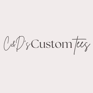 the word w & d's custom fees written in black ink on a white