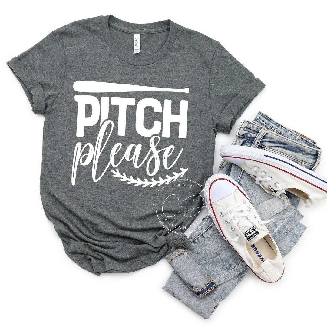 Baseball Shirt - Pitch Please Shirt - Baseball Tees