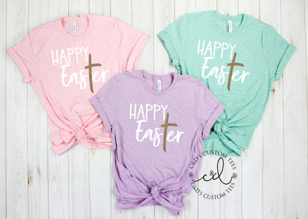 Easter Shirt Happy Easter Shirt Women's Easter Shirt Etsy