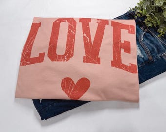 Camiseta de San Valentín - Camiseta de San Valentín para mujer - Camiseta con corazones - Camisetas de San Valentín - Camisas de San Valentín - Camisas de mujer