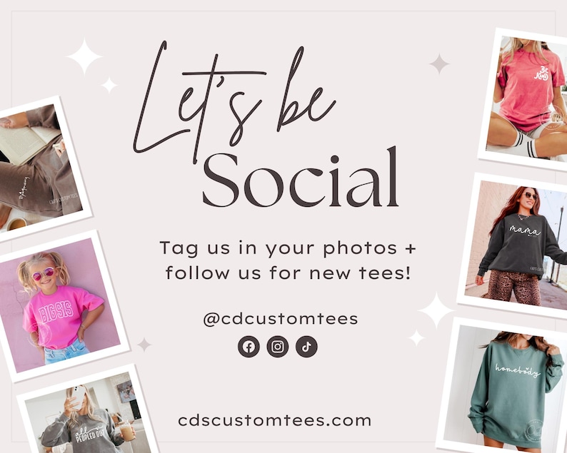 a collage of photos with the words let's be social