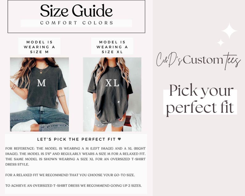 a women's t - shirt with the words, pick your perfect fit