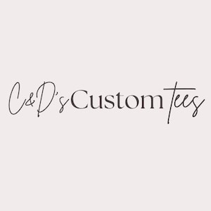 the word w & d's custom fees written in black ink on a white
