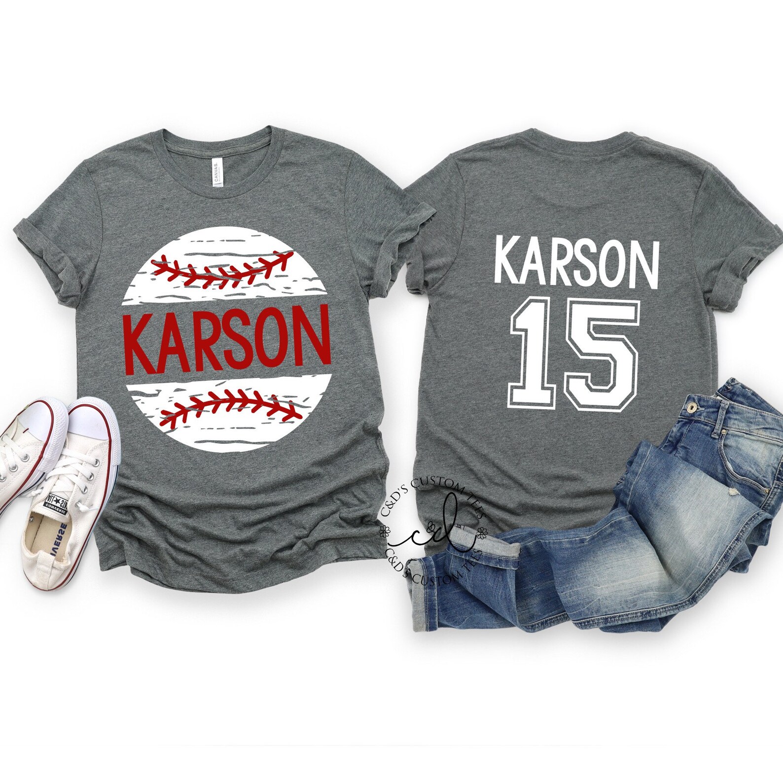 Baseball Shirts Custom Baseball Shirts Baseball Tees Etsy