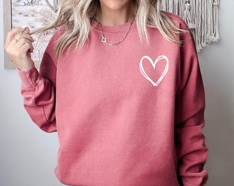 Valentine's Day Sweatshirt - Valentine's Day Shirt - Women's Valentine's Shirt - Love Sweatshirt - Valentine's Shirts - Valentine's Day Gift