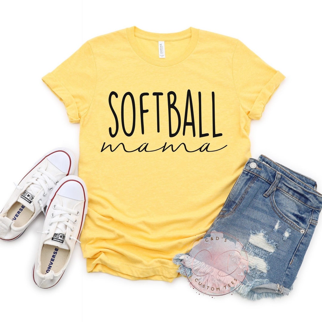 Softball Shirts Softball Fan Shirts Softball Tees Mom Shirts Sports Mom