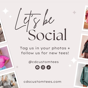 a collage of photos with the words let's be social