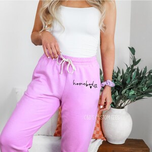 Custom Comfort Color Sweatpants - Loungewear - Women's Sweatpants - Cozy Sweatpants - Comfort Clothes - Homebody - Lounge Joggers - Pajamas