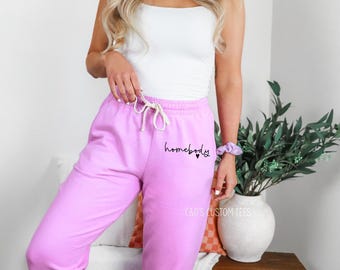 Pantalones deportivos de colores personalizados y cómodos - Ropa de estar por casa - Pantalones deportivos para mujer - Pantalones deportivos cómodos - Ropa cómoda - Ropa para estar en casa - Pantalones deportivos para estar por casa - Pijamas