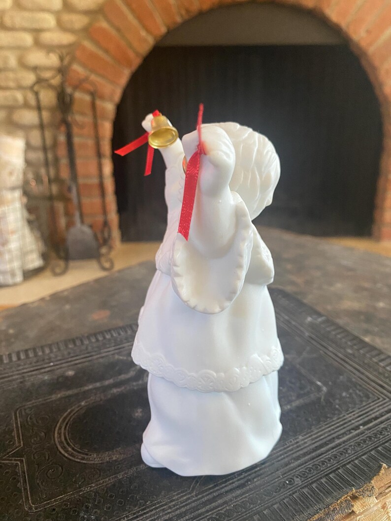 Department 56 Winter Silhouette Caroling Bells Statue 6 Inches Tall