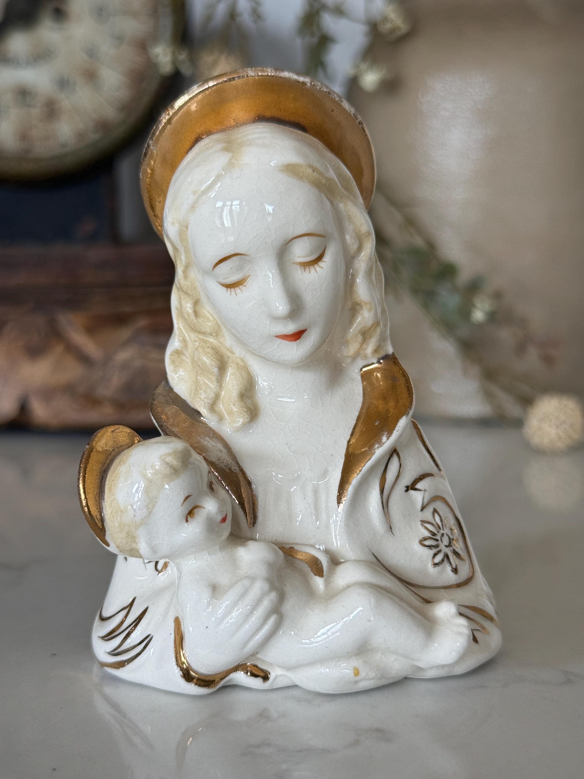 Virgin Mary Bud Vase - Etsy