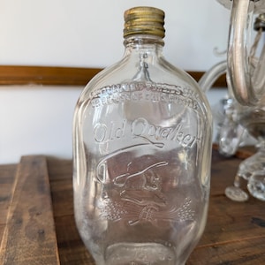 Old Quaker Bottle - Etsy